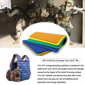 Materiali del cuscino della giacca della maglia della prova della pallottola dell'armatura di protezione standard militare （ACF）