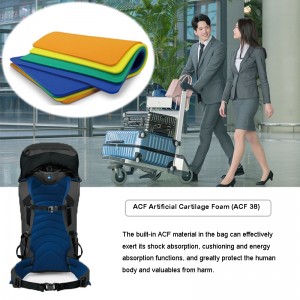 Imbottitura di protezione per urto Materials ACF） Materiali per cuscino Comfort PU Cuscini da viaggio